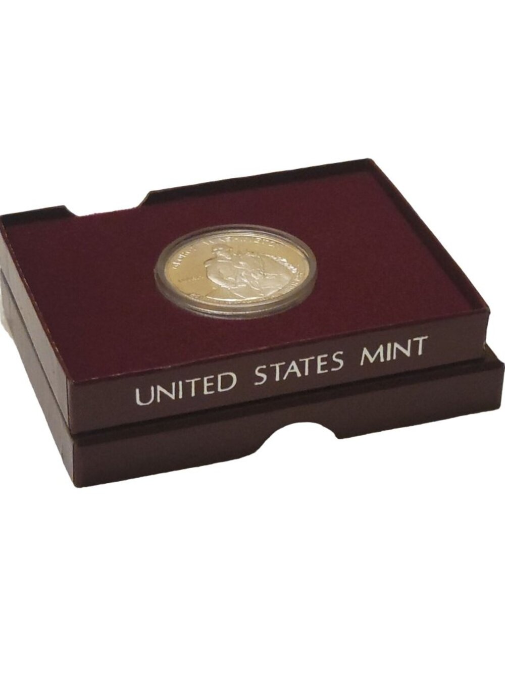 1982 Washington Commemorative Silver Half Dollar Coin Proof - Picture 4 of 8